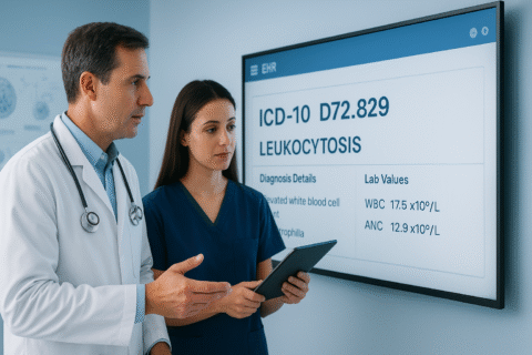 ICD 10 for Leukocytosis