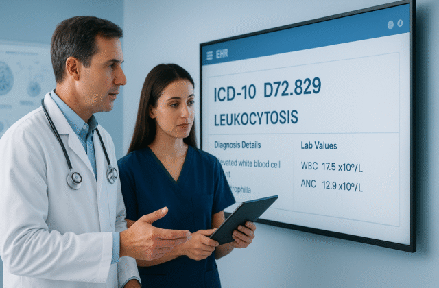 ICD 10 for Leukocytosis
