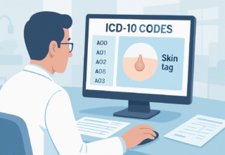 skin tag icd 10