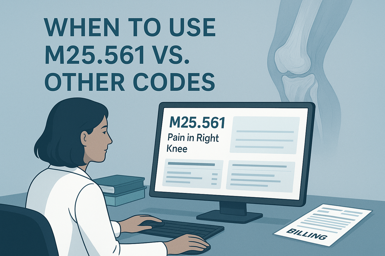 ICD 10 Pain Right Knee